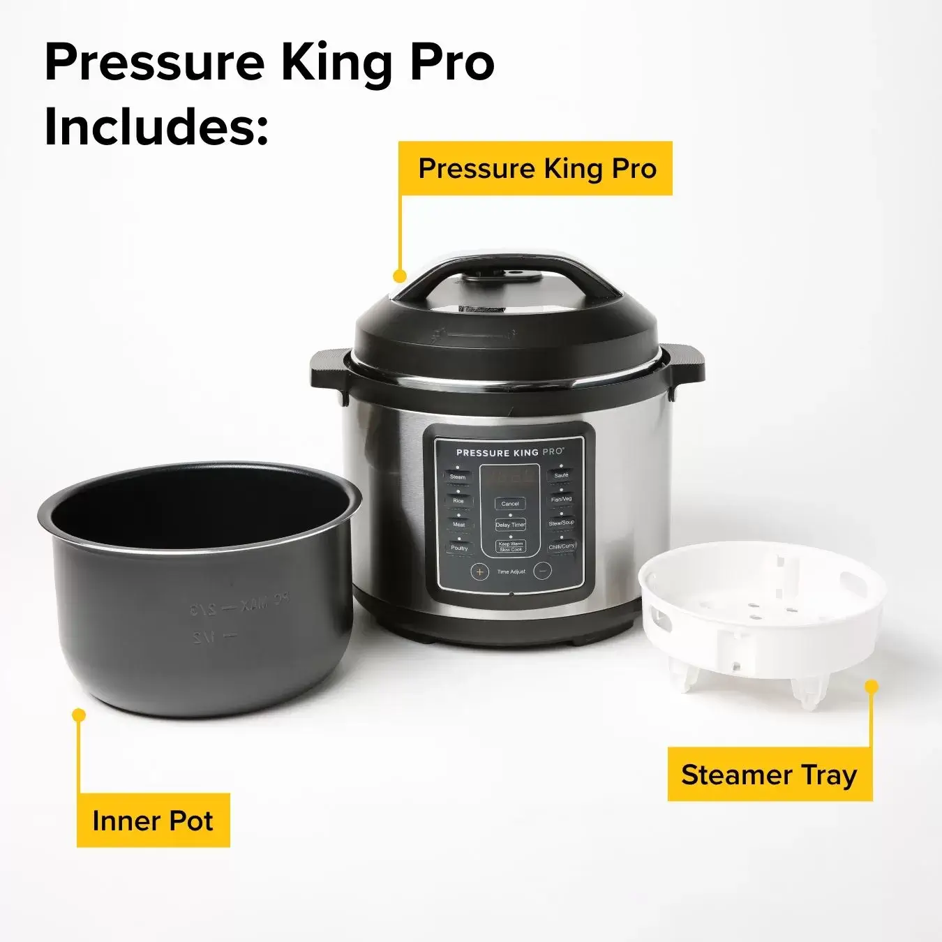 Pressure king pro 2025 5l digital pressure cooker