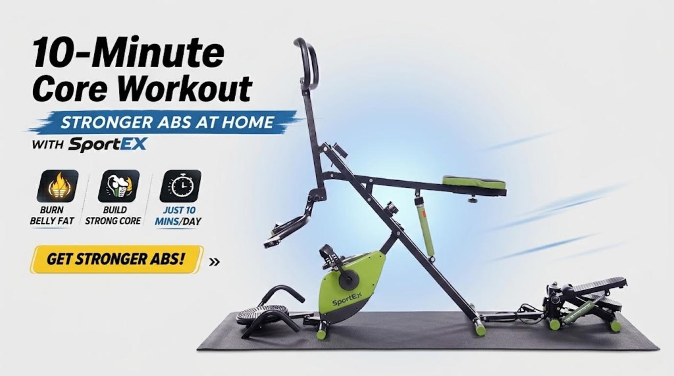 10-Minute Core Workouts at Home