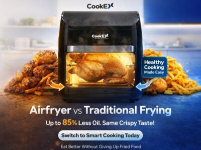 CookEX Airfryer health benefits