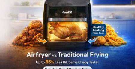 CookEX Airfryer health benefits