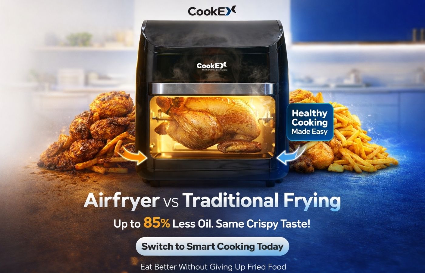 CookEX Airfryer health benefits