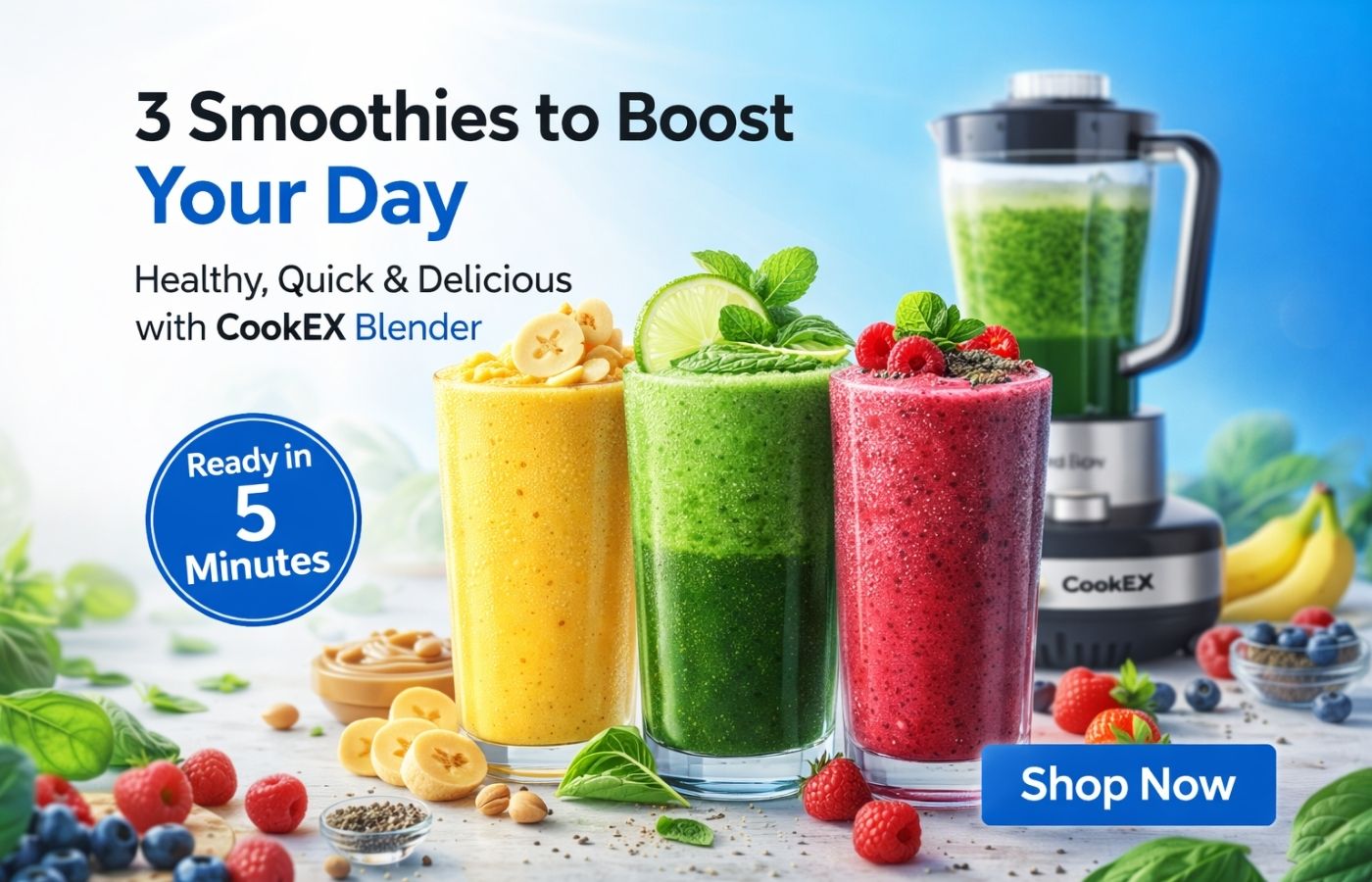 CookEX Blender smoothies