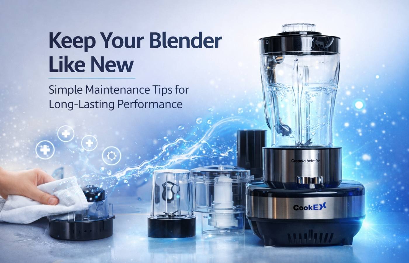 CookEX Blender maintenance