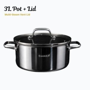 CookEX Titan Steel 13-Piece Premium Stainless Steel Non-Stick Cookware Set - Image 7