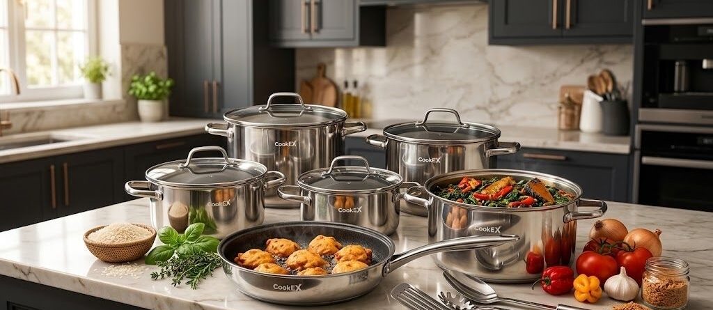 CookEX Titan Steel Cookware