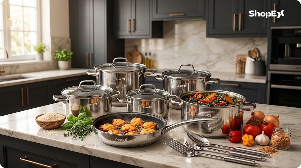 CookEX Titan Steel Cookware