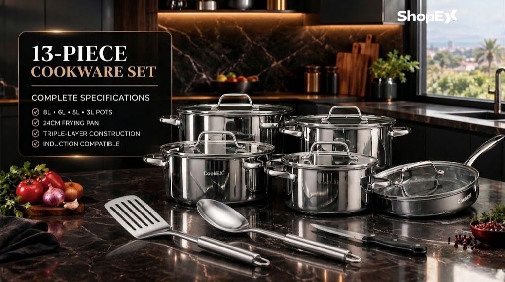 CookEX Titan Steel specifications