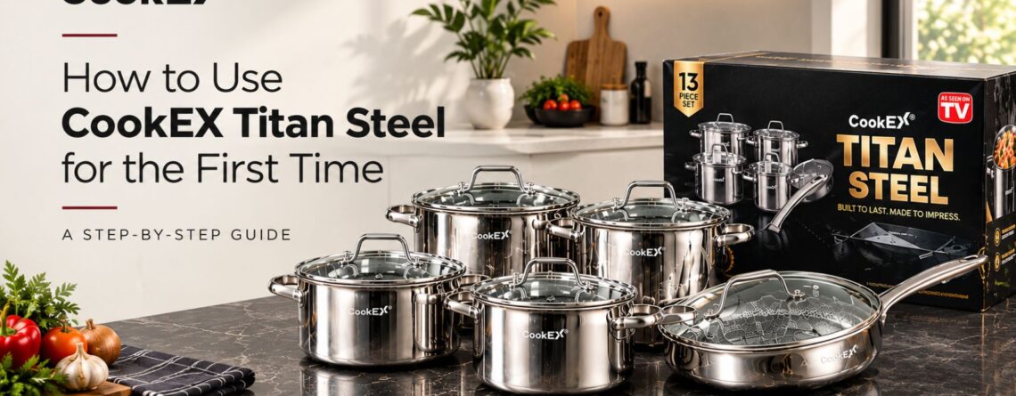 how to use CookEX Titan Steel