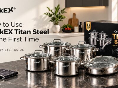 how to use CookEX Titan Steel