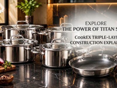 triple layer cookware
