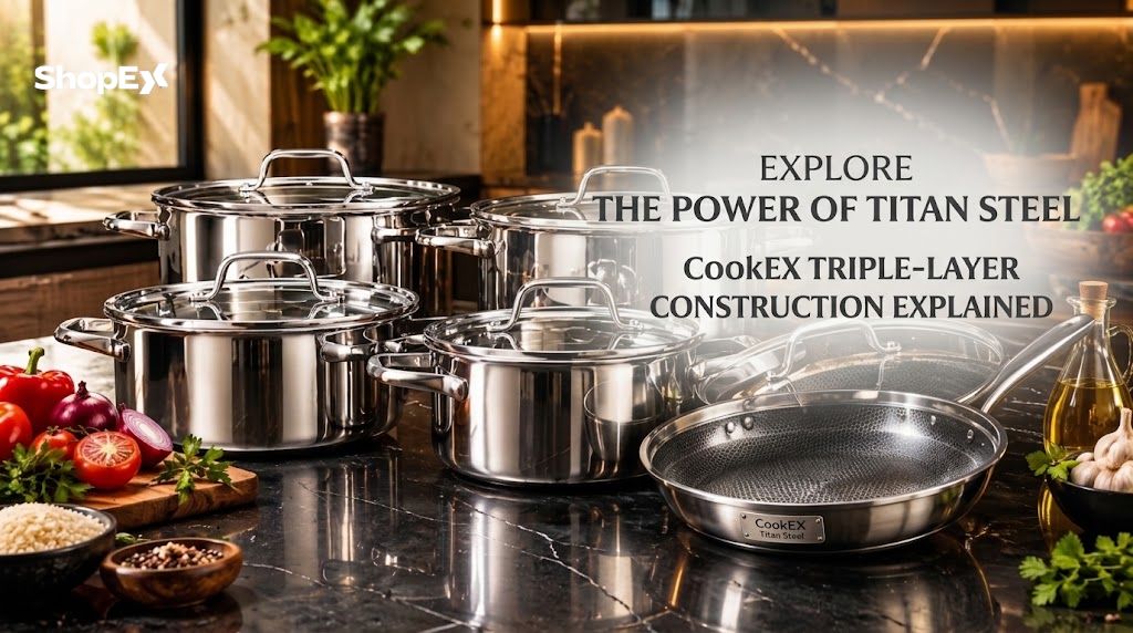 triple layer cookware